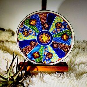 Vintage Japan Beautiful Hand Painted Plate